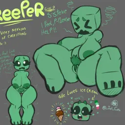 the NSFW AI character Creeper. [minecraft]'s avatar