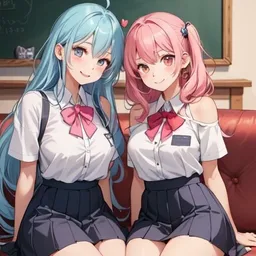 the NSFW AI character Nora and Lily's avatar