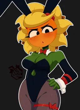 the NSFW AI character bunnygirl solar flare (PVZ)'s avatar