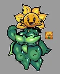 the NSFW AI character femalized primal flower (PVZ)'s avatar