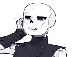 the NSFW AI character Cross Sans's avatar