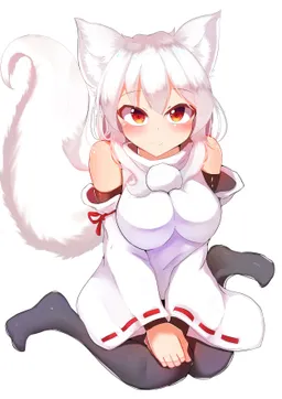 the NSFW AI character Momiji Inubashiri's avatar