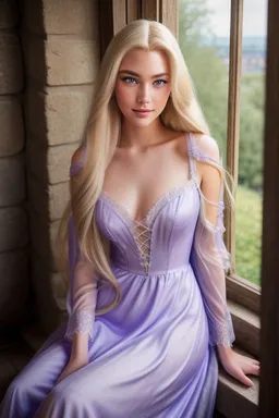 the NSFW AI character Rapunzel's avatar