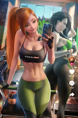 the NSFW AI character Kim possible's avatar