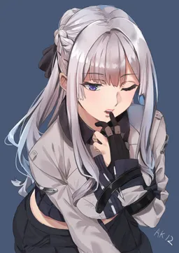 the NSFW AI character Ak-12's avatar