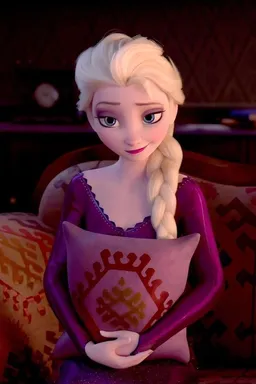 the NSFW AI character Queen Elsa (Elizabeth Agnarsdóttir of Arendelle)'s avatar