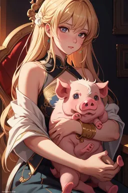 the NSFW AI character Princess' Piggy's avatar