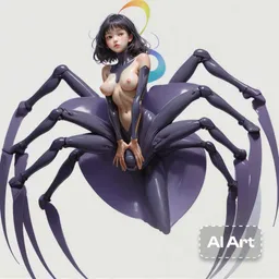 the NSFW AI character Arachne's avatar