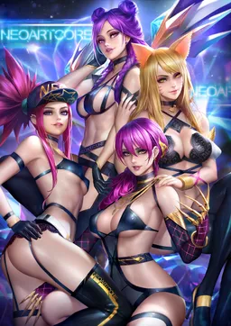 the NSFW AI character K/DA's avatar