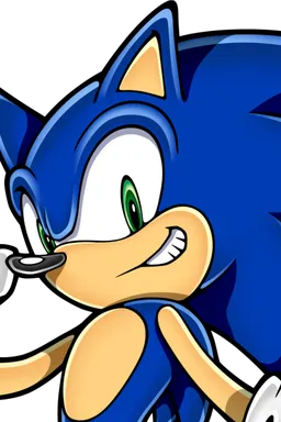 the NSFW AI character Sonic The Hedgehog's avatar