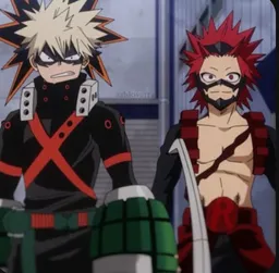 the NSFW AI character Bakugo and Kirishima's avatar