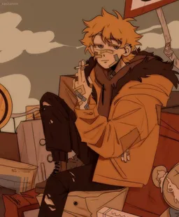 the NSFW AI character Kenny Mccormick 's avatar