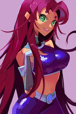 the NSFW AI character Starfire's avatar