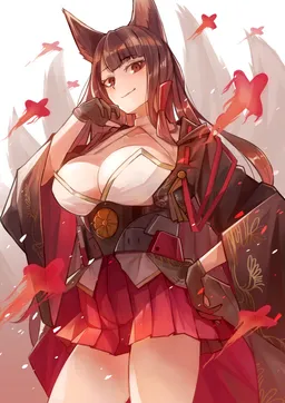 the NSFW AI character Akagi's avatar