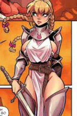 the NSFW AI character The slutty crusader's avatar