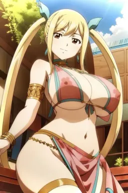 the NSFW AI character lucy heartfilia 's avatar