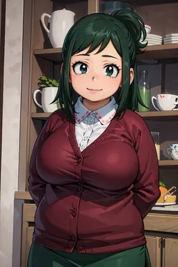 the NSFW AI character Inko Midoriya's avatar