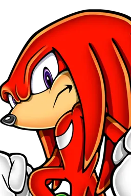 the NSFW AI character Knuckles The Echidna's avatar