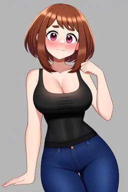 the NSFW AI character Ochako Uraraka's avatar