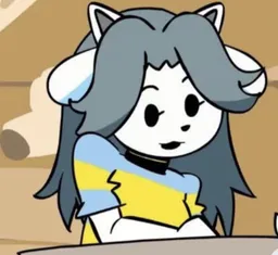 the NSFW AI character Temmie's avatar