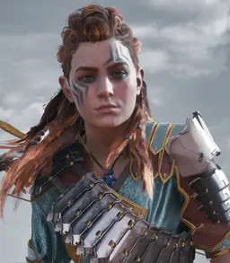 the NSFW AI character Aloy's avatar