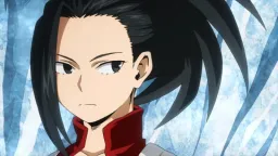 the NSFW AI character Momo Yaoyorozu's avatar