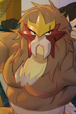 the NSFW AI character Shogun Entei - Pokémon's avatar