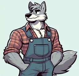 the NSFW AI character Timber Thompson, the Southern Wolfman 's avatar