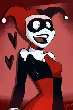 the NSFW AI character Harley Quinn's avatar