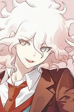 the NSFW AI character Nagito Komaeda's avatar