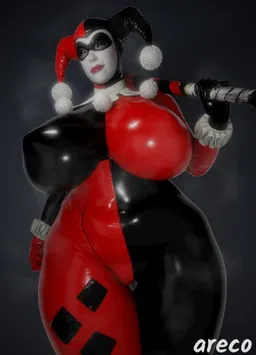 the NSFW AI character Harley Quinn's avatar