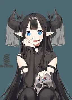 the NSFW AI character Luna's avatar