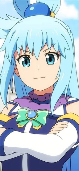 the NSFW AI character Aqua's avatar