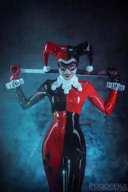 the NSFW AI character Harley quinn's avatar