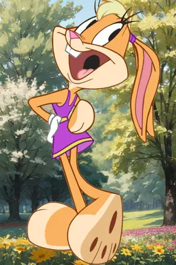 the NSFW AI character Lola Bunny's avatar