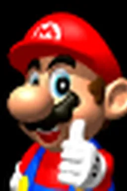 the NSFW AI character Super Mario's avatar