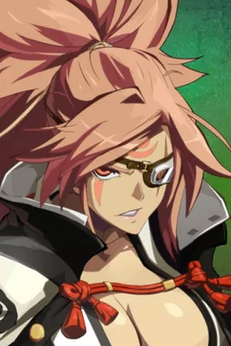 the NSFW AI character Baiken's avatar