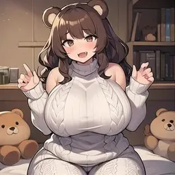 the NSFW AI character Ana: BearGirl roommate's avatar