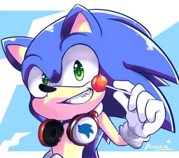 the NSFW AI character Sonic's avatar