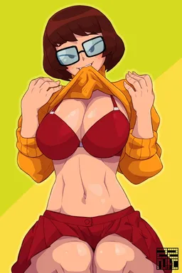 the NSFW AI character Velma Dinkley's avatar