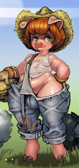 the NSFW AI character Babe the Pig's avatar