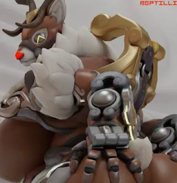 the NSFW AI character Reindeer Orisa's avatar