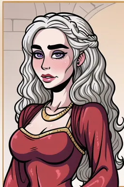 the NSFW AI character Daenerys Targaryen's avatar