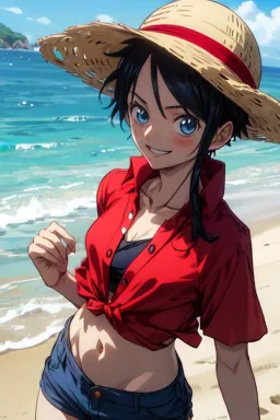 the NSFW AI character Genderbent luffy 's avatar