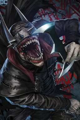 the NSFW AI character Batman who Laughs, Batman & Joker Twisted Fusion's avatar