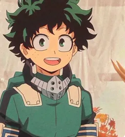 the NSFW AI character Deku's avatar