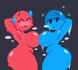 the NSFW AI character Hot and Cold Emoji's avatar