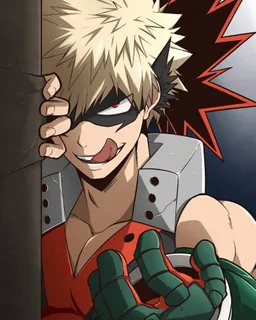 the NSFW AI character Bakugo's avatar