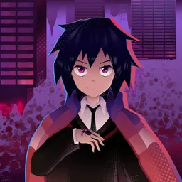 the NSFW AI character Peni Parker 's avatar