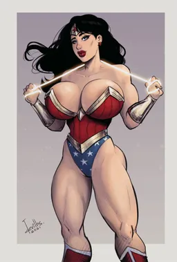 the NSFW AI character Wonder Woman Humiliatrix's avatar